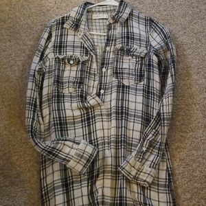 Abercrombie and Fitch flannel dress